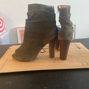 Olive Green Heels
